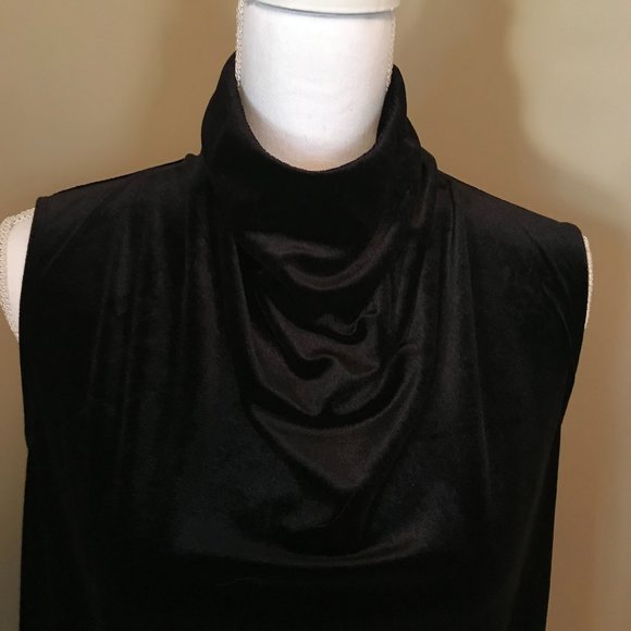 NWT Halston Black Sleeveless Top - Picture 4 of 10